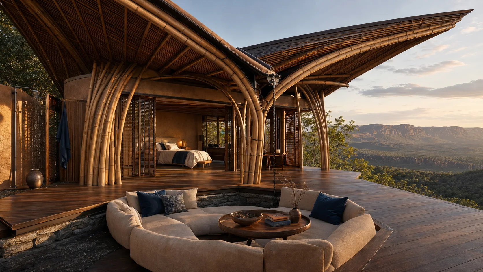 Suíte da tipificação Asa integrada ao mirante